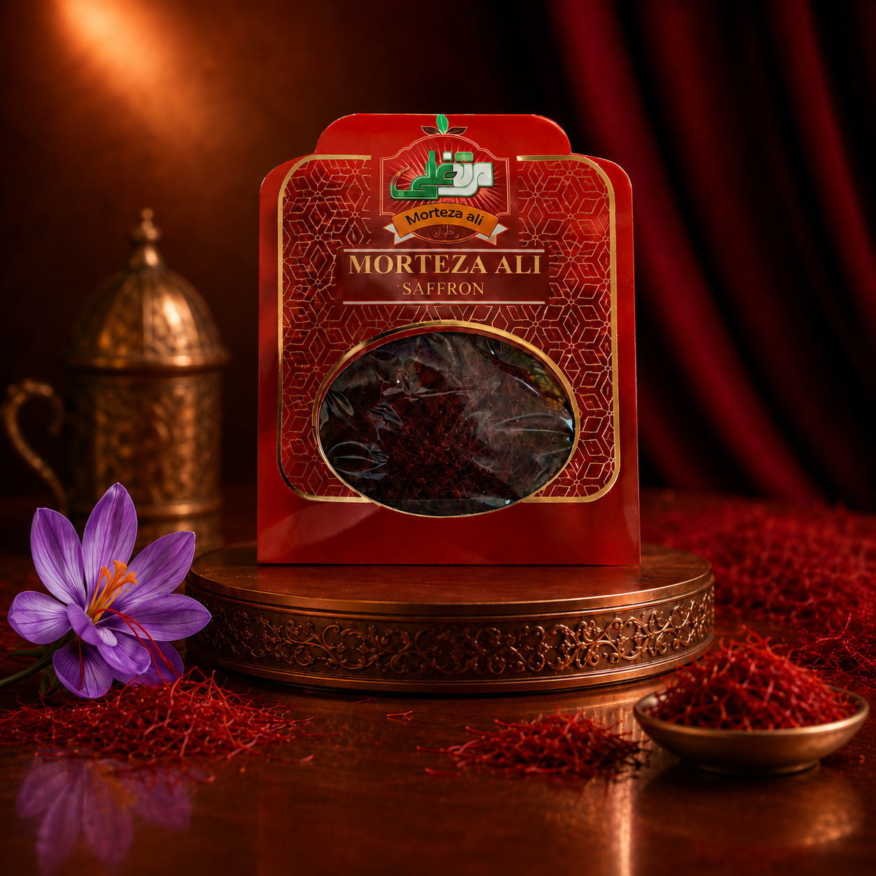 زعفران نیم مثقال نگین