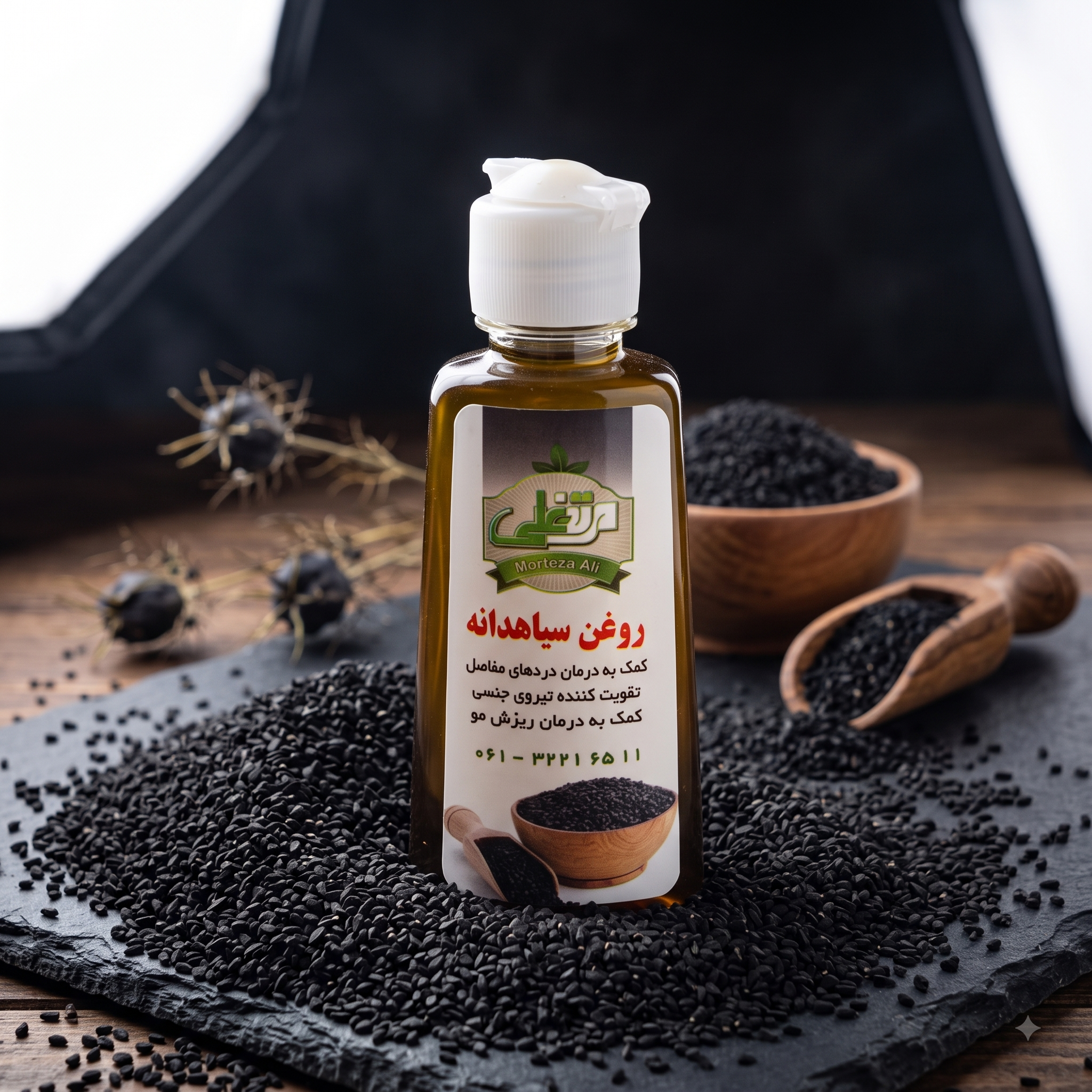 روغن سیاه دانه مرتضی علی