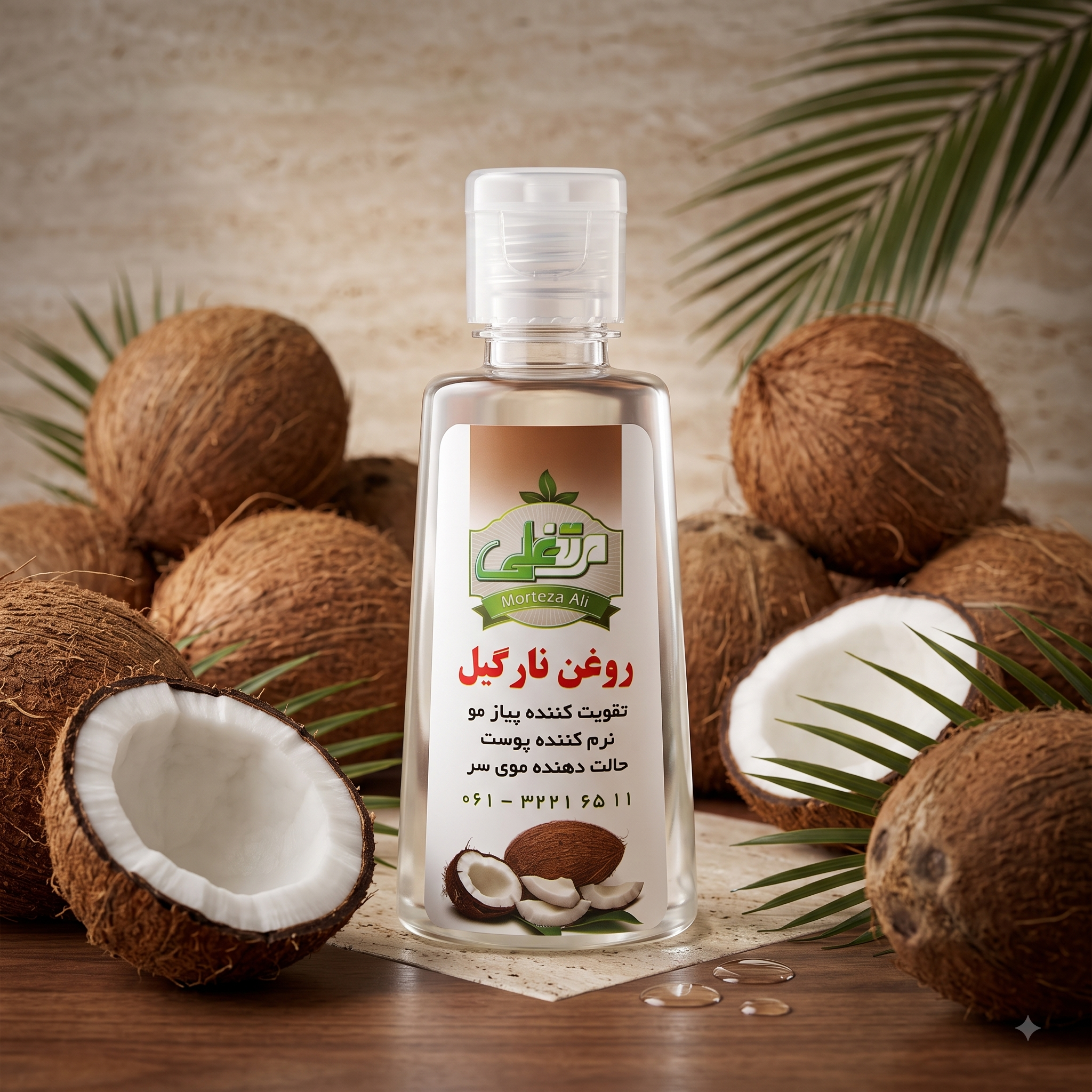 روغن نارگیل مرتضی علی