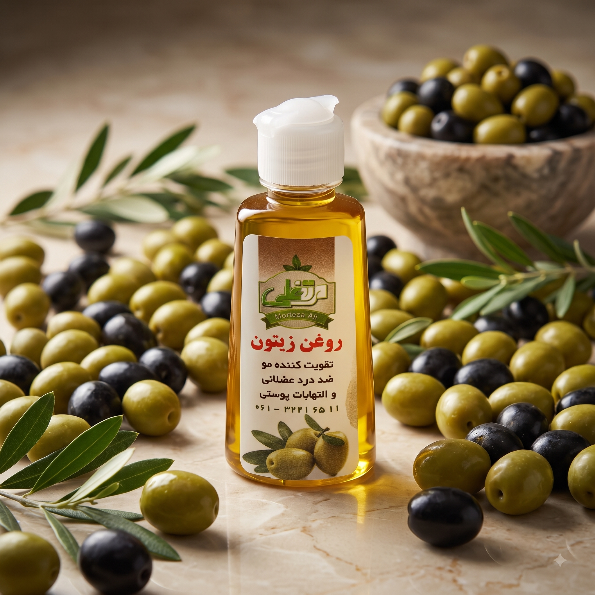 روغن زیتون مرتضی علی