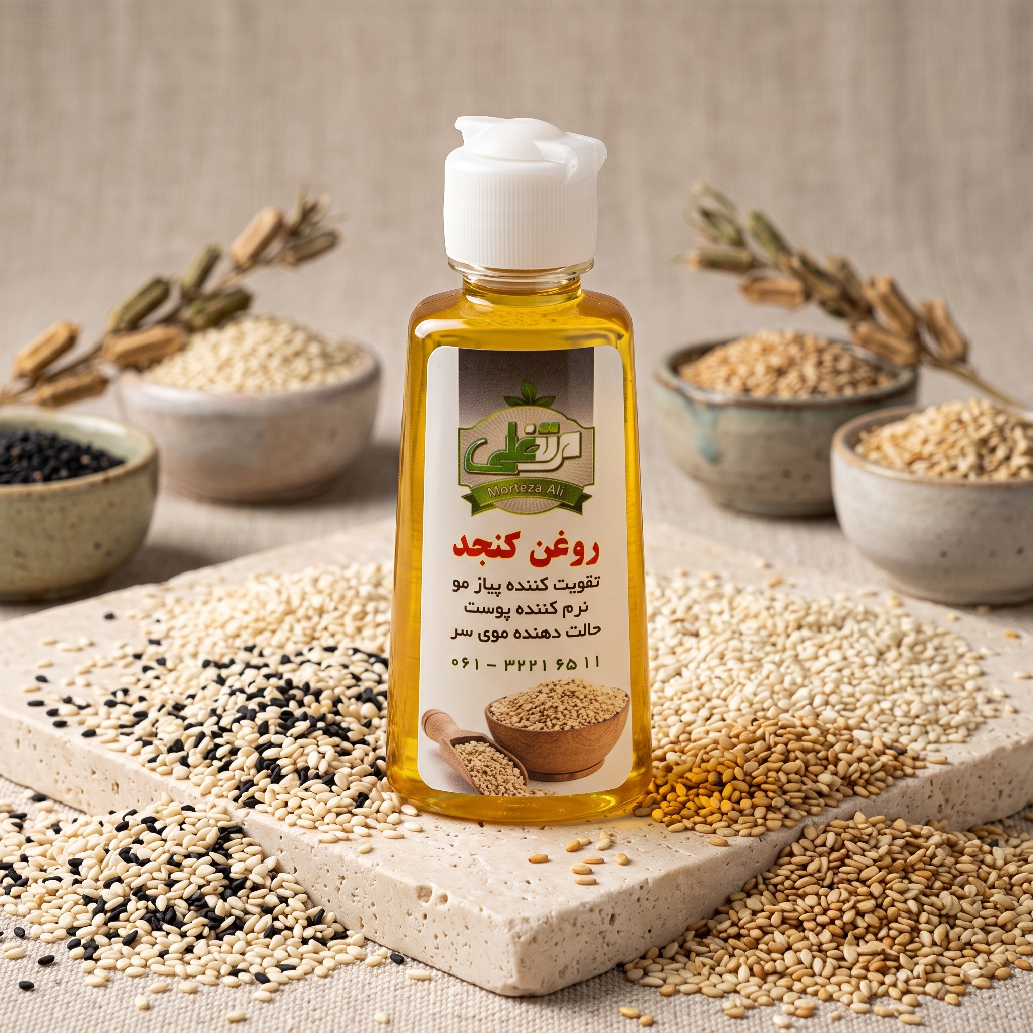 روغن کنجد مرتضی علی