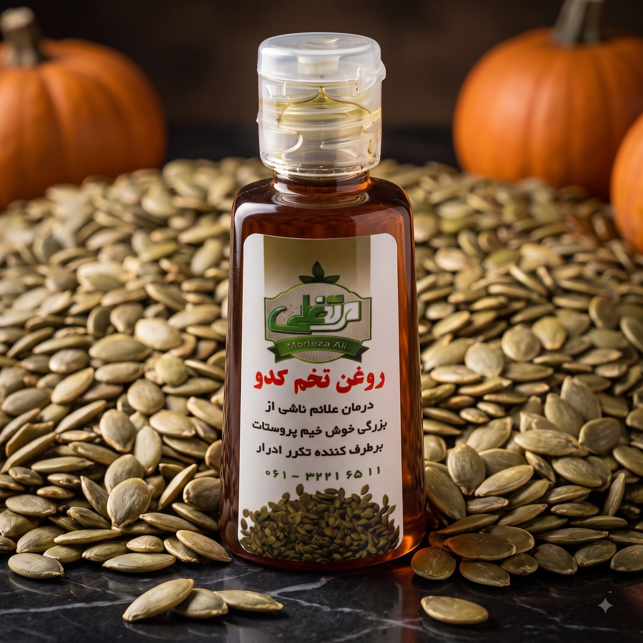روغن تخم کدو مرتضی علی